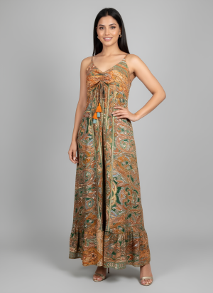 Vestido Longo Essência Boho Chic - Edição Limitada